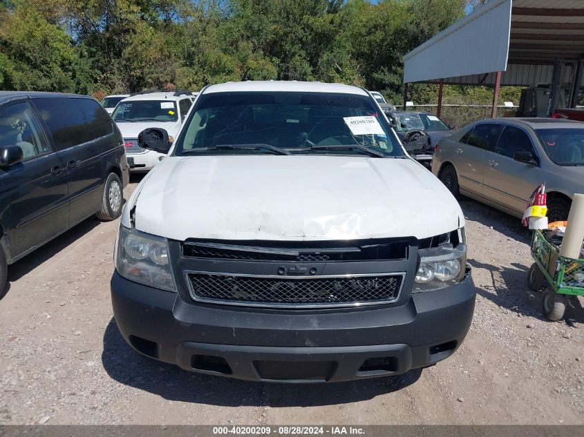 2012 Chevrolet Tahoe Commercial Fleet VIN: 1GNLC2E0XCR187568 Lot: 40200209