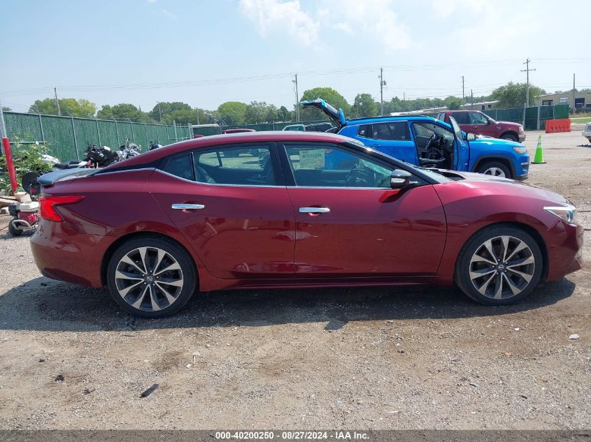 2016 Nissan Maxima 3.5 Sr VIN: 1N4AA6AP3GC432273 Lot: 40200250