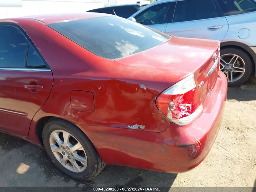 2005 Toyota Camry Xle V6 VIN: 4T1BF32K85U101791 Lot: 40200283