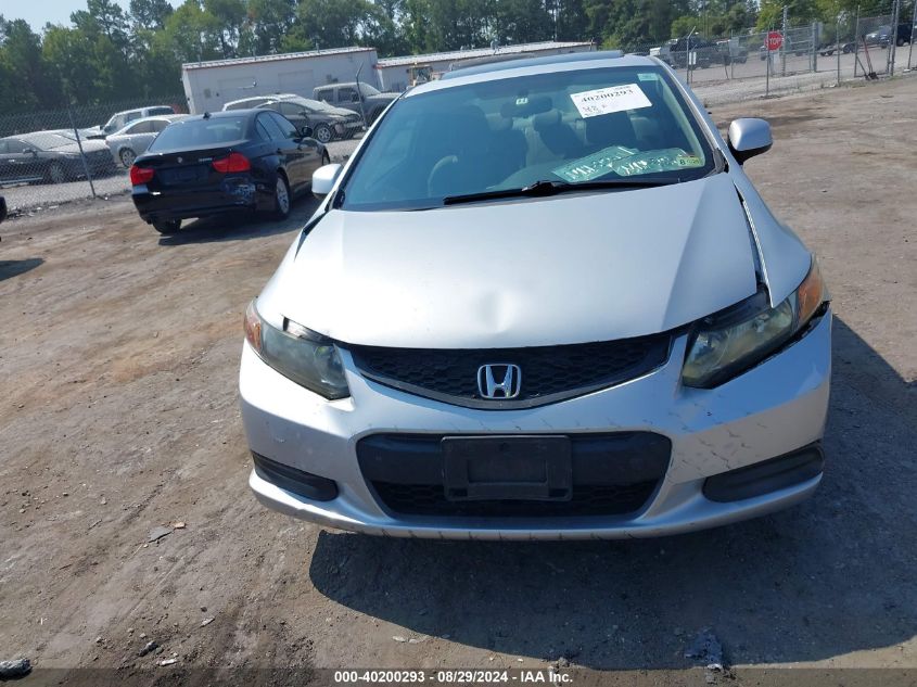 2012 Honda Civic Ex-L VIN: 2HGFG3B02CH501347 Lot: 40200293