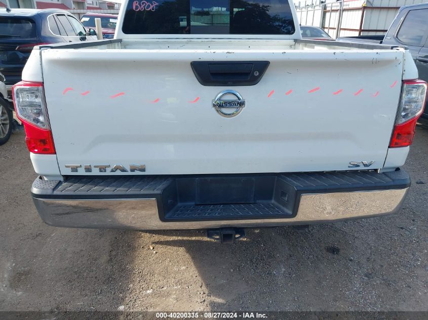 2018 Nissan Titan Sv VIN: 1N6AA1EK4JN504487 Lot: 40200335