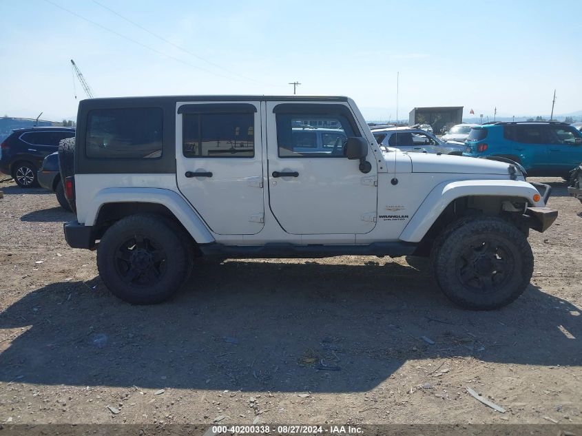 2013 Jeep Wrangler Unlimited Sahara VIN: 1C4BJWEG8DL594534 Lot: 40200338