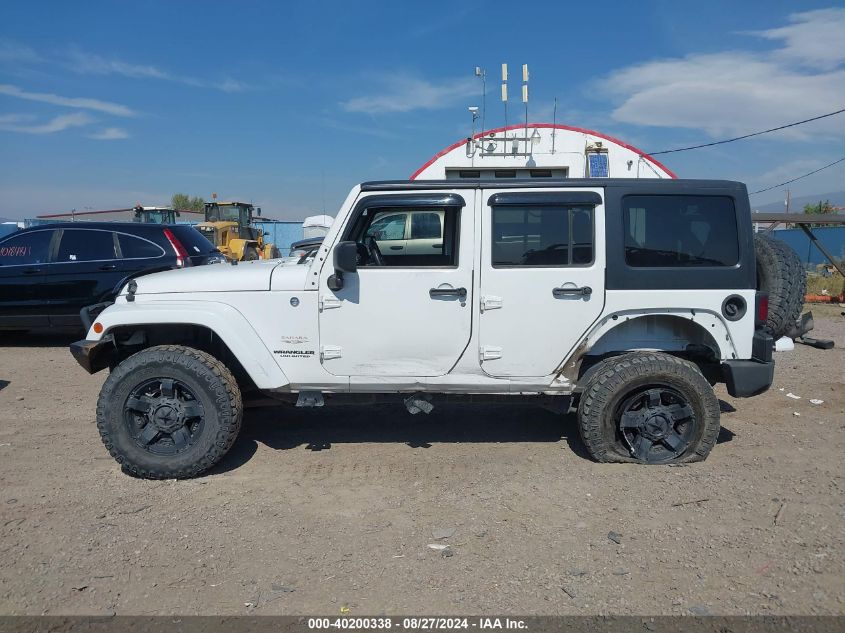 2013 Jeep Wrangler Unlimited Sahara VIN: 1C4BJWEG8DL594534 Lot: 40200338