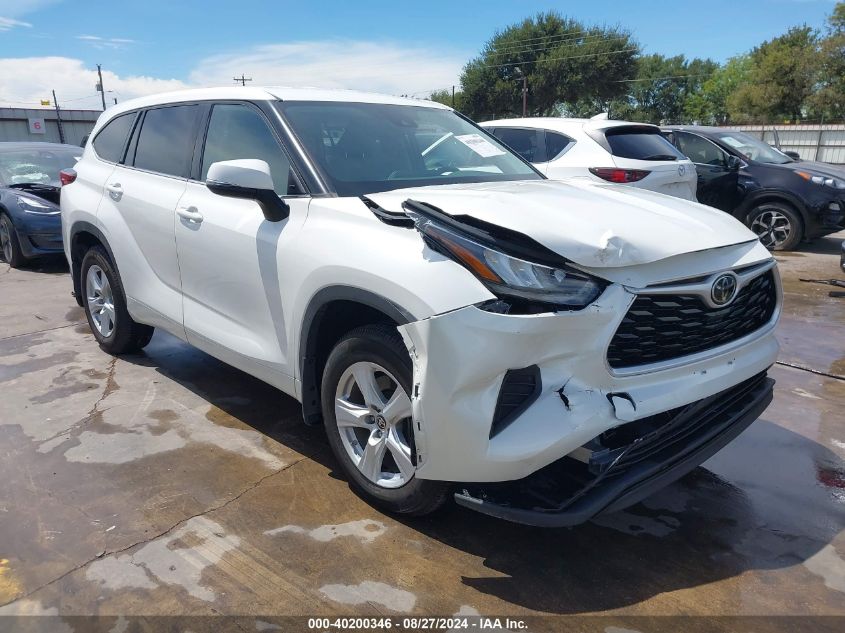 2020 TOYOTA HIGHLANDER L - 5TDCZRBHXLS026312