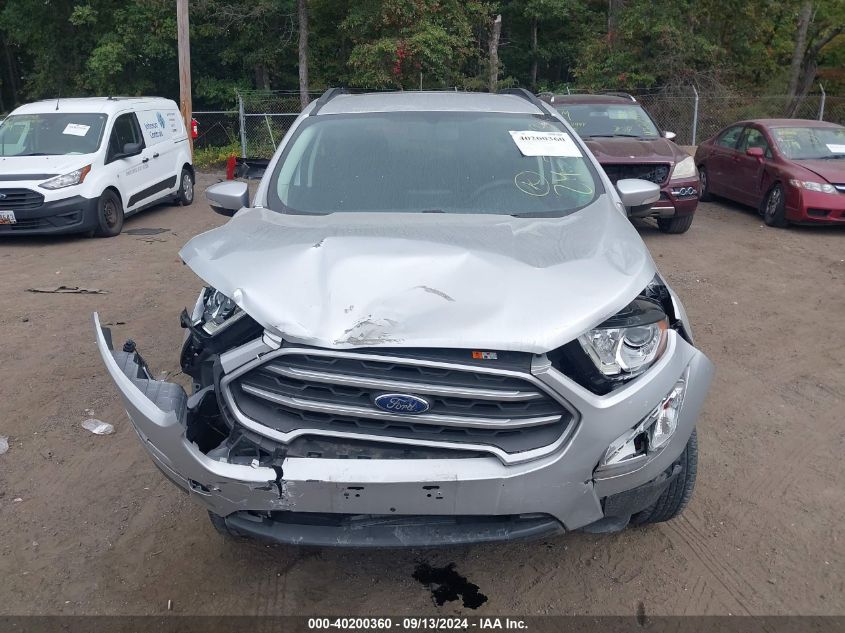 2021 Ford Ecosport Se VIN: MAJ6S3GLXMC402379 Lot: 40200360