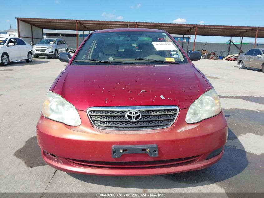 2008 Toyota Corolla Ce VIN: 1NXBR32E78Z937954 Lot: 40200378