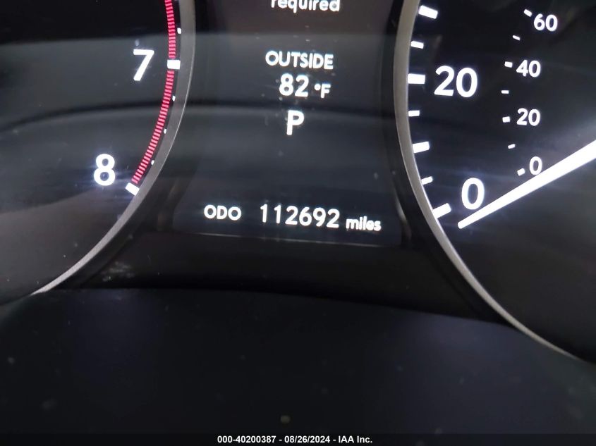 2013 Lexus Es 350 VIN: JTHBK1GG6D2004848 Lot: 40200387