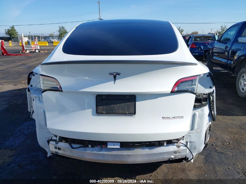 2022 TESLA MODEL Y PERFORMANCE DUAL MOTOR ALL-WHEEL DRIVE - 7SAYGDEFXNF443299