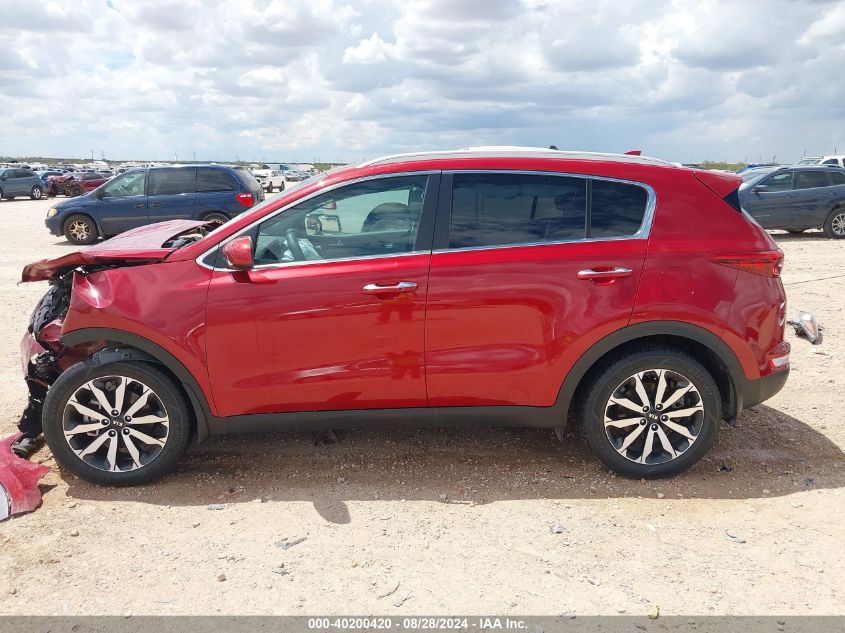 KNDPN3AC0H7240209 2017 Kia Sportage Ex