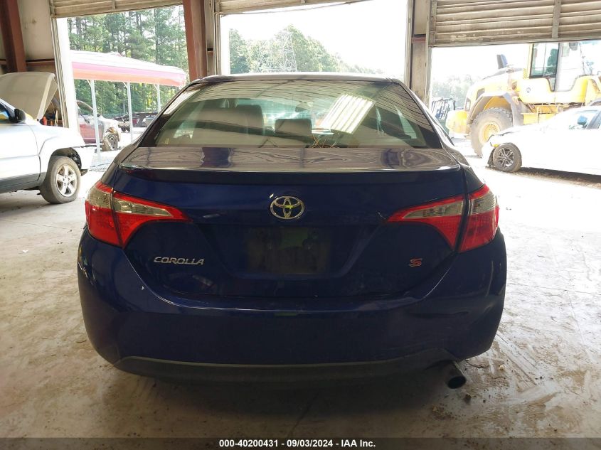 2016 Toyota Corolla S Plus VIN: 2T1BURHE5GC650198 Lot: 40200431