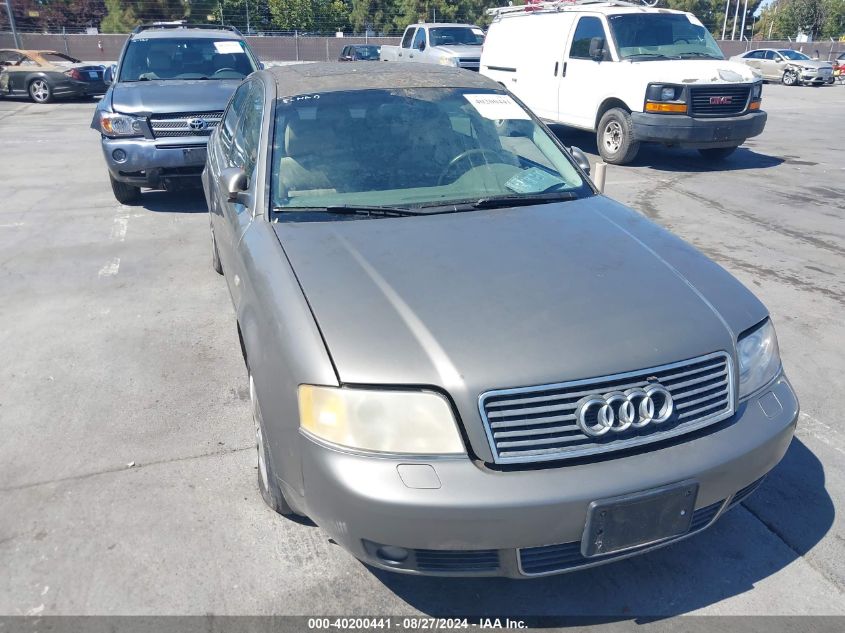 2002 Audi A6 3.0L VIN: WAUJT64B42N075751 Lot: 40200441