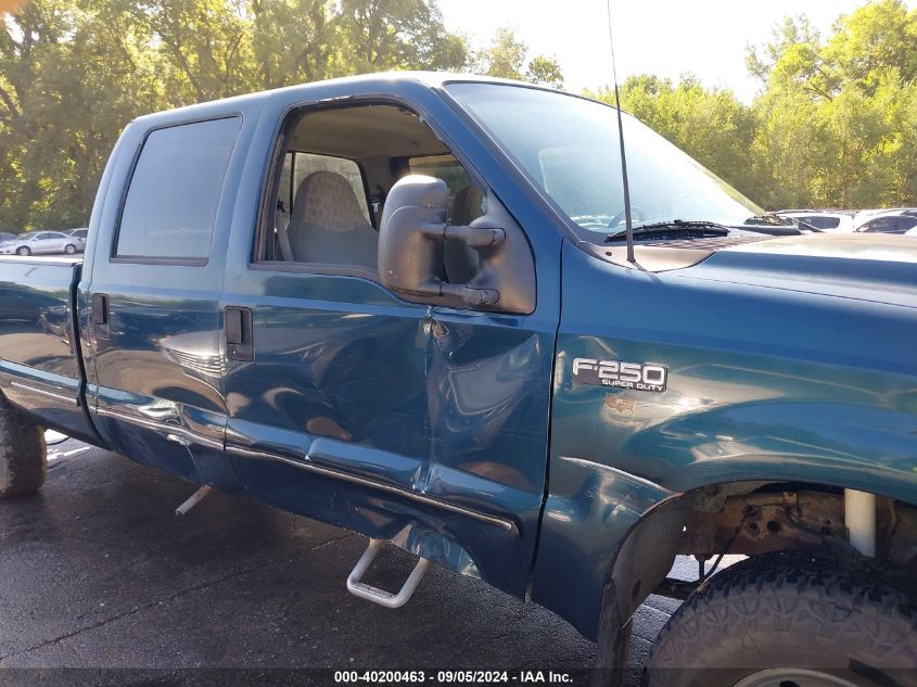 1999 Ford F250 Super Duty VIN: 1FTNW21F1XEB77740 Lot: 40200463