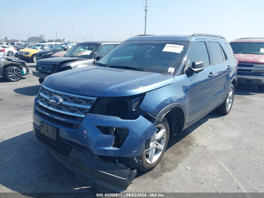 1FM5K7B85JGA68942 2018 FORD EXPLORER - Image 2