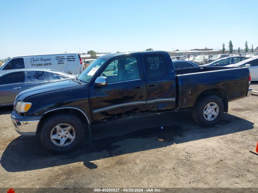 2002 Toyota Tundra Sr5 V8 VIN: 5TBRT341X2S282465 Lot: 40200527