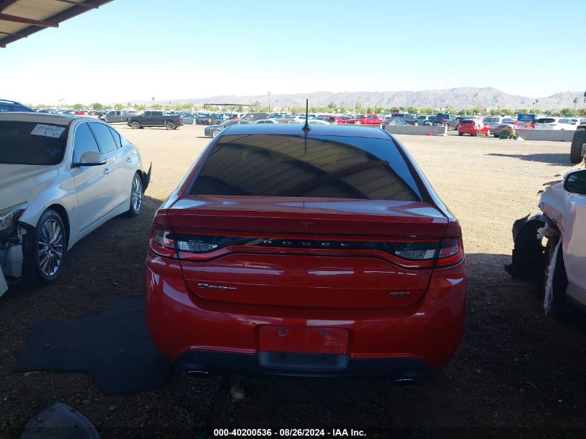 2015 Dodge Dart Gt VIN: 1C3CDFEB4FD352695 Lot: 40200536