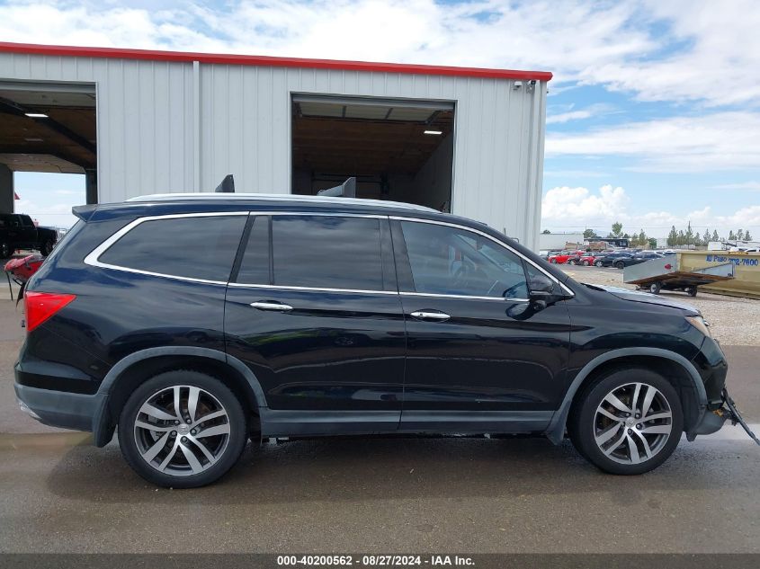 2016 Honda Pilot Touring VIN: 5FNYF5H98GB003466 Lot: 40200562