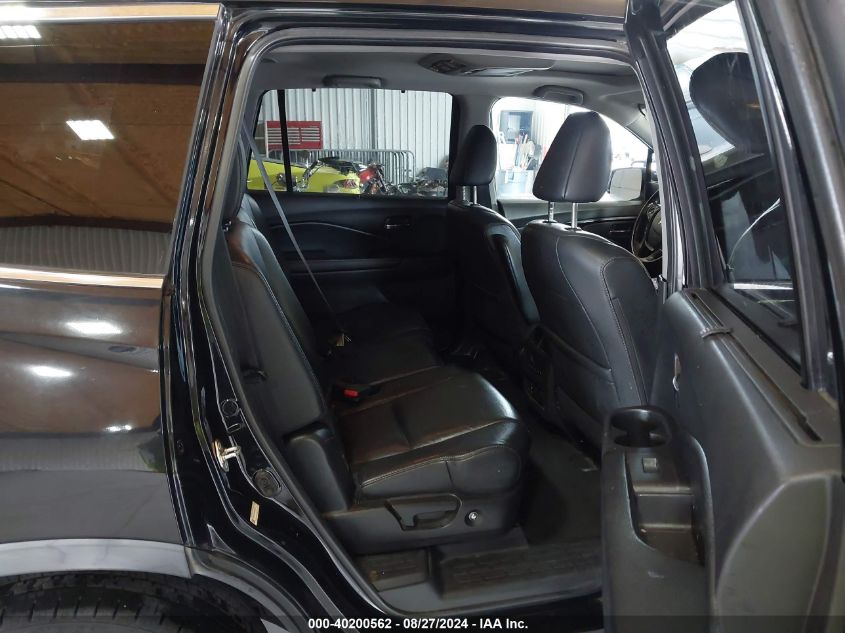 2016 HONDA PILOT TOURING - 5FNYF5H98GB003466