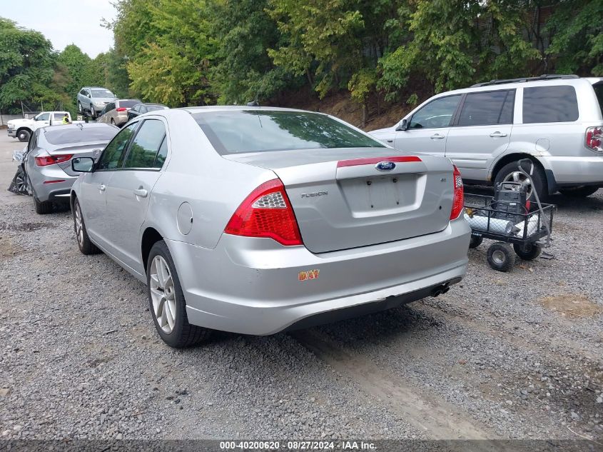 2012 Ford Fusion Se VIN: 3FAHP0HAXCR291189 Lot: 40200620