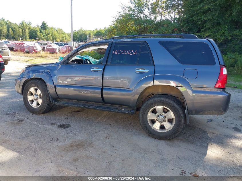 2007 Toyota 4Runner Sr5 V6 VIN: JTEBU14R770121965 Lot: 40200636