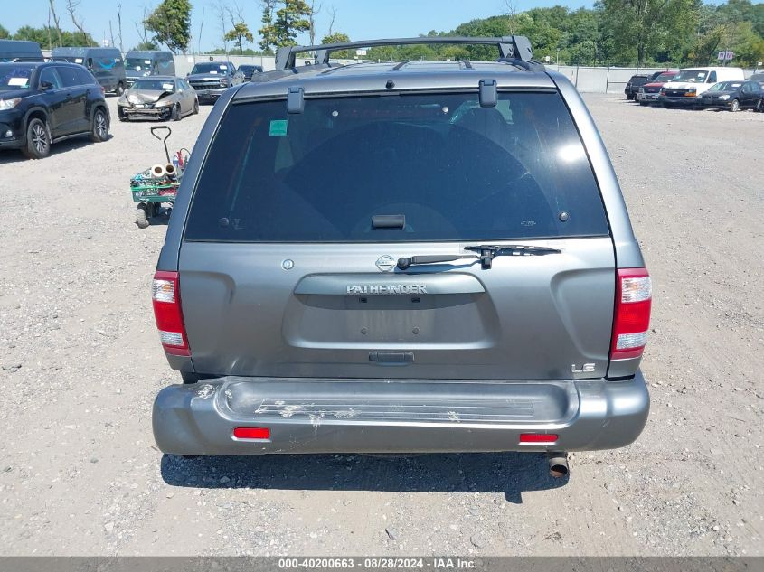 2004 Nissan Pathfinder Le Platinum VIN: JN8DR09Y04W915017 Lot: 40200663