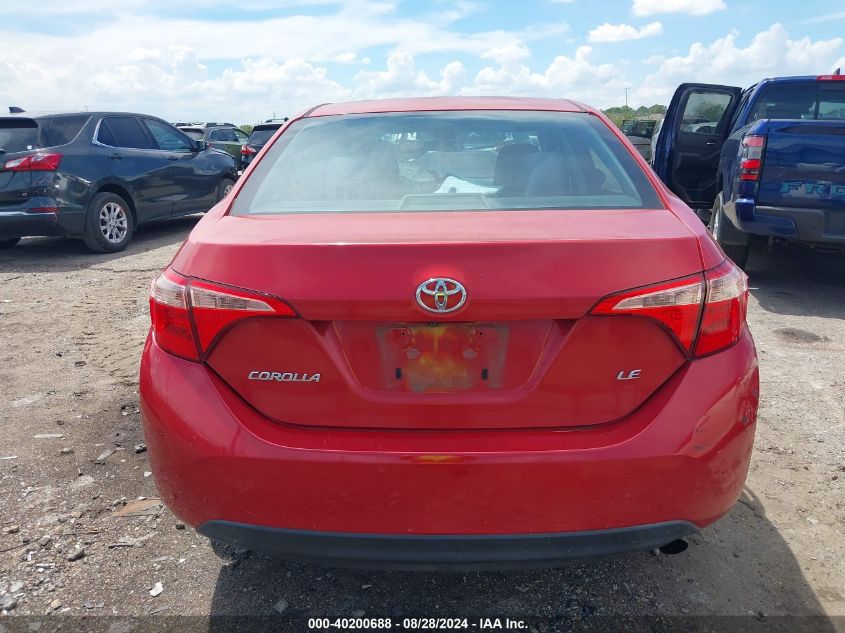 2017 Toyota Corolla Le VIN: 5YFBURHE9HP657513 Lot: 40200688