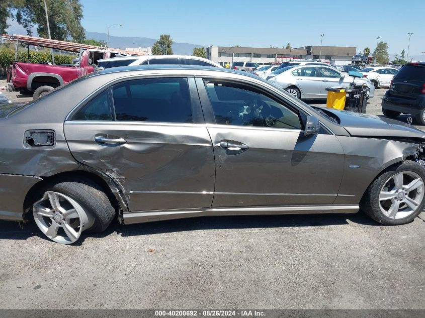 2012 Mercedes-Benz E 350 Bluetec VIN: WDDHF2EB3CA563152 Lot: 40200692