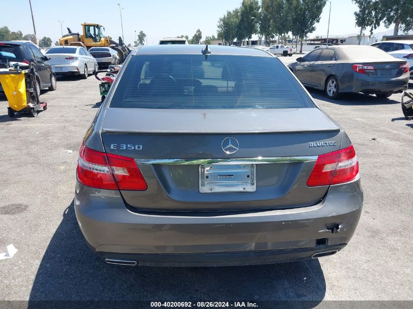 2012 Mercedes-Benz E 350 Bluetec VIN: WDDHF2EB3CA563152 Lot: 40200692