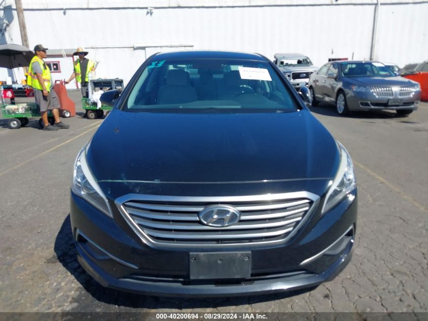 2016 Hyundai Sonata VIN: 5NPE24AF1GH398679 Lot: 40200694