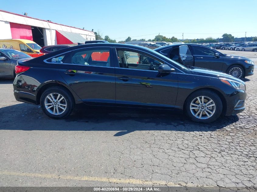 2016 Hyundai Sonata VIN: 5NPE24AF1GH398679 Lot: 40200694