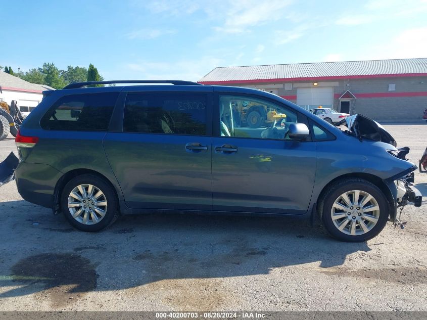 2014 Toyota Sienna Xle 7 Passenger VIN: 5TDDK3DC8ES074725 Lot: 40200703