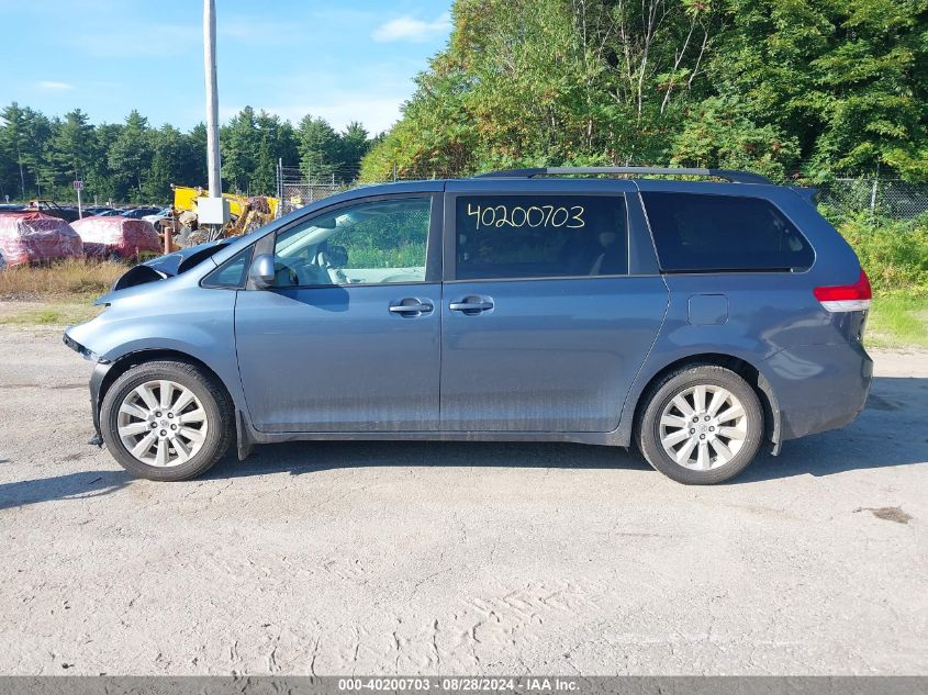 2014 Toyota Sienna Xle 7 Passenger VIN: 5TDDK3DC8ES074725 Lot: 40200703