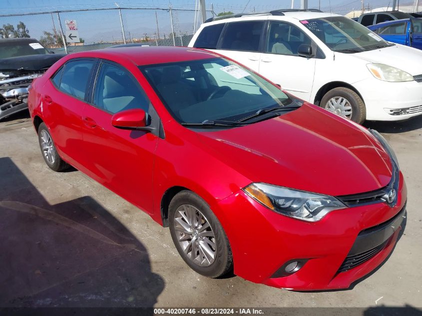 2015 TOYOTA COROLLA LE PLUS - 5YFBURHE0FP202126