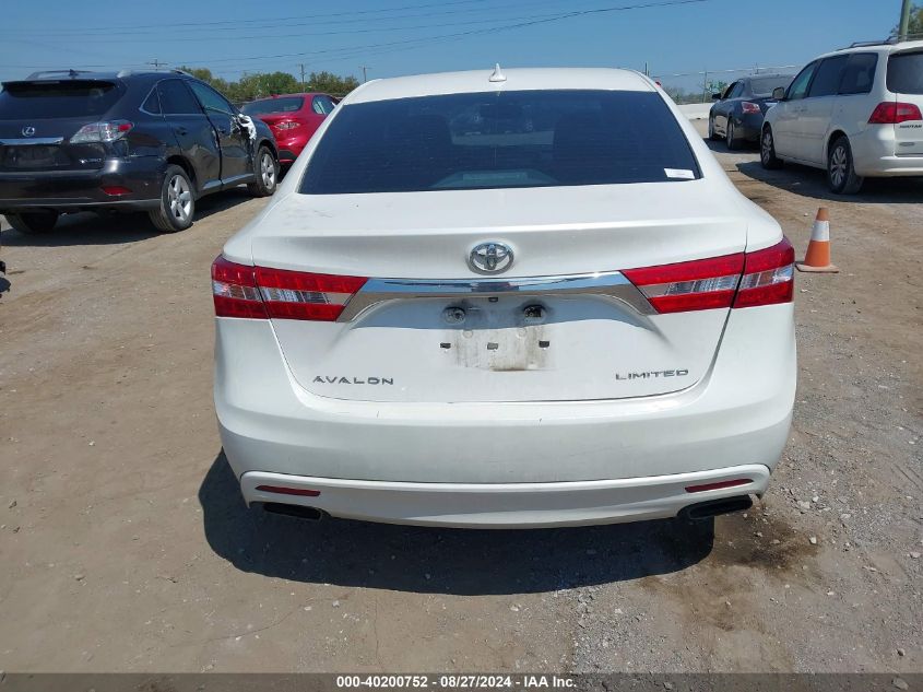 2015 Toyota Avalon Limited VIN: 4T1BK1EB5FU151108 Lot: 40200752