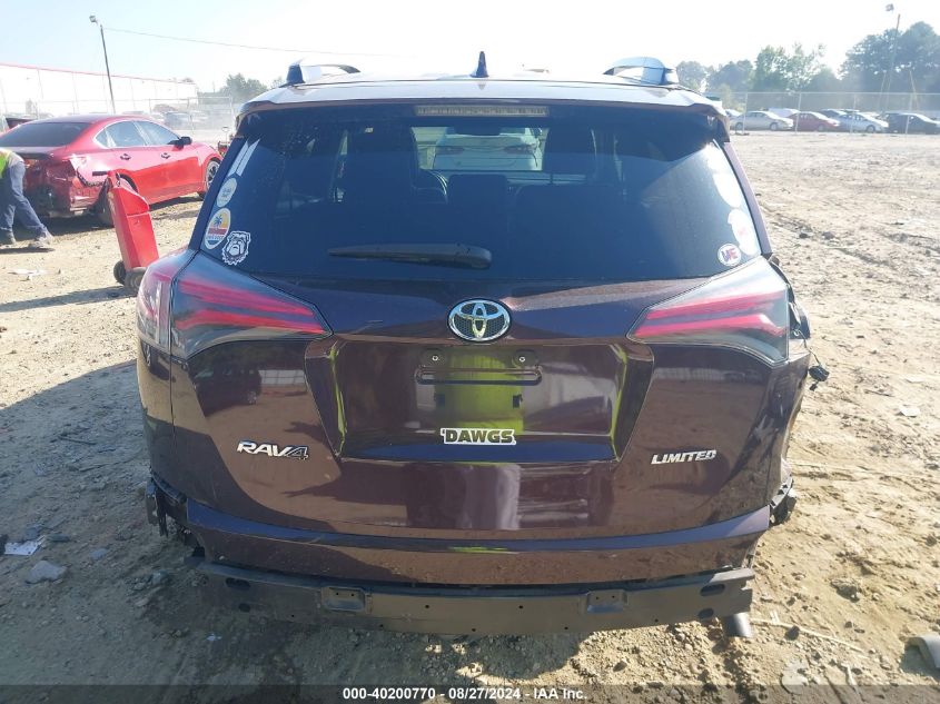 2017 Toyota Rav4 Limited VIN: 2T3YFREV8HW318126 Lot: 40200770