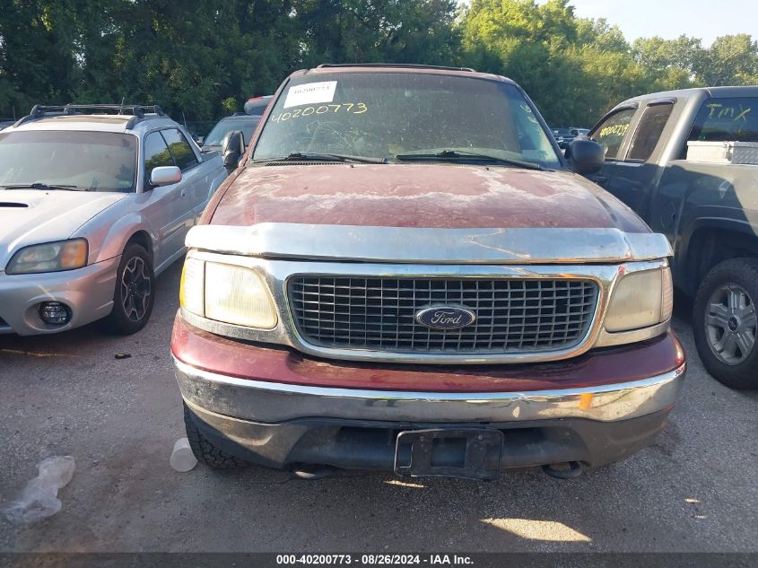 2000 Ford Expedition Xlt VIN: 1FMRU1663YLB86958 Lot: 40200773