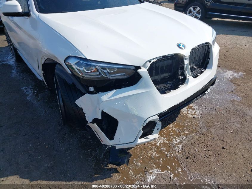 2022 BMW X3 XDRIVE30I - WBX57DP07NN155172