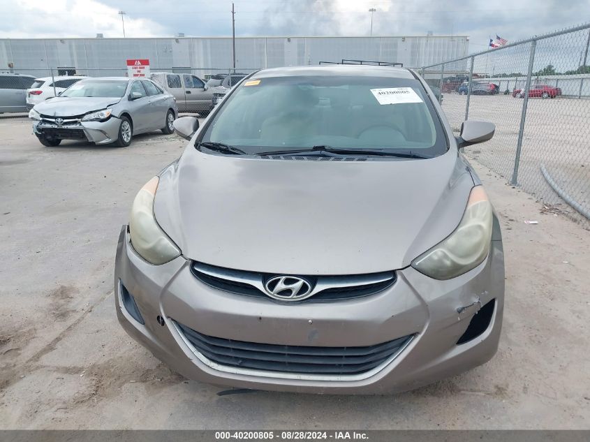 2011 Hyundai Elantra Gls VIN: 5NPDH4AE7BH061220 Lot: 40200805