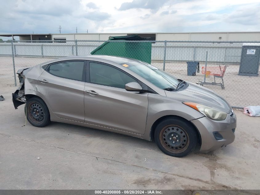 2011 Hyundai Elantra Gls VIN: 5NPDH4AE7BH061220 Lot: 40200805