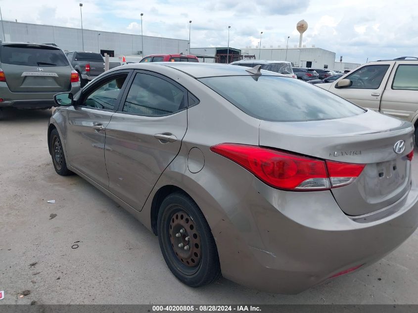 2011 Hyundai Elantra Gls VIN: 5NPDH4AE7BH061220 Lot: 40200805