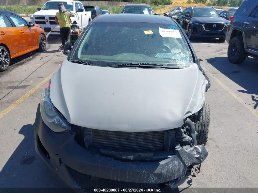 KMHDH4AEXDU898712 2013 Hyundai Elantra Gls