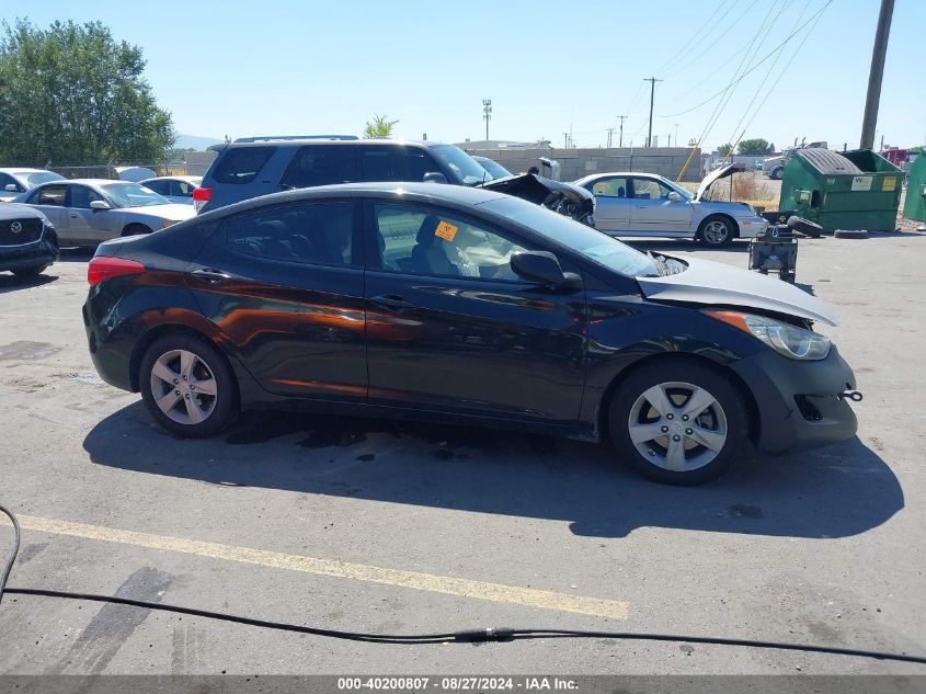 2013 Hyundai Elantra Gls VIN: KMHDH4AEXDU898712 Lot: 40200807