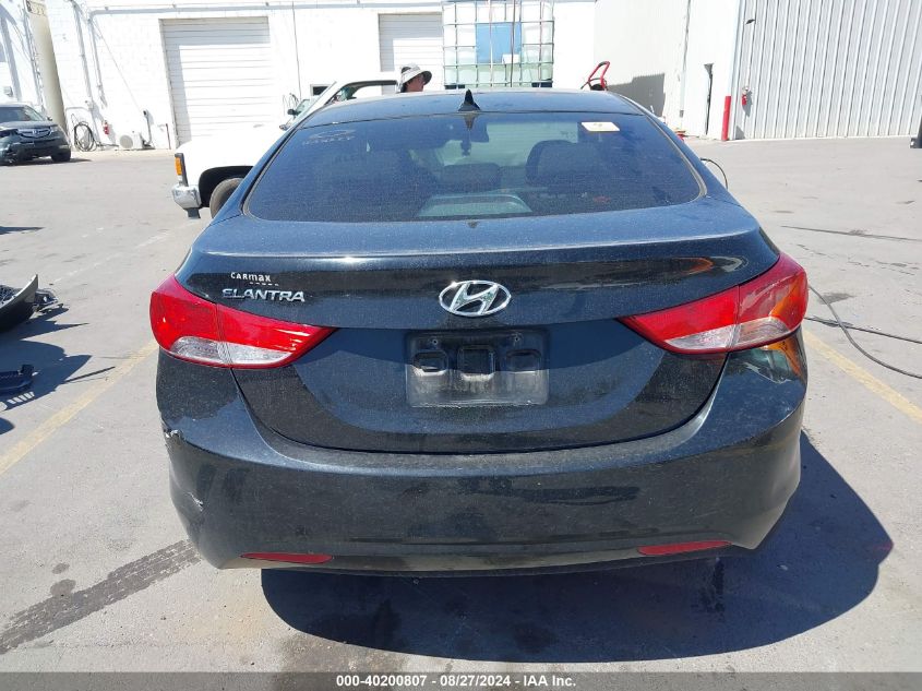 2013 Hyundai Elantra Gls VIN: KMHDH4AEXDU898712 Lot: 40200807