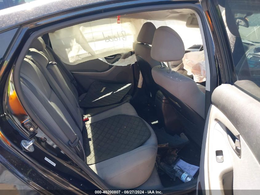 KMHDH4AEXDU898712 2013 Hyundai Elantra Gls