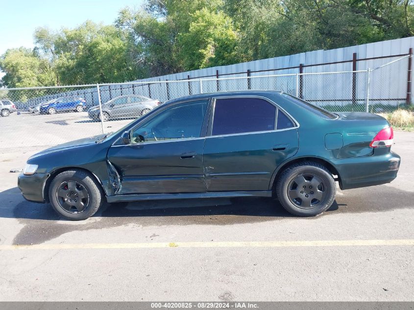 2001 Honda Accord 3.0 Ex VIN: 1HGCG165X1A040567 Lot: 40200825