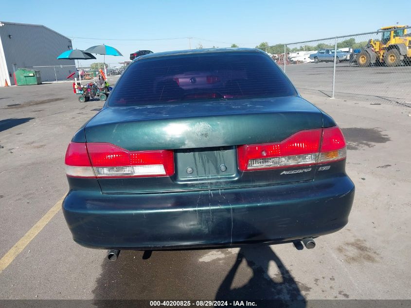 2001 Honda Accord 3.0 Ex VIN: 1HGCG165X1A040567 Lot: 40200825