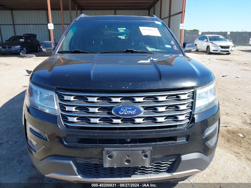 2016 Ford Explorer Limited VIN: 1FM5K7F80GGA87899 Lot: 40200831