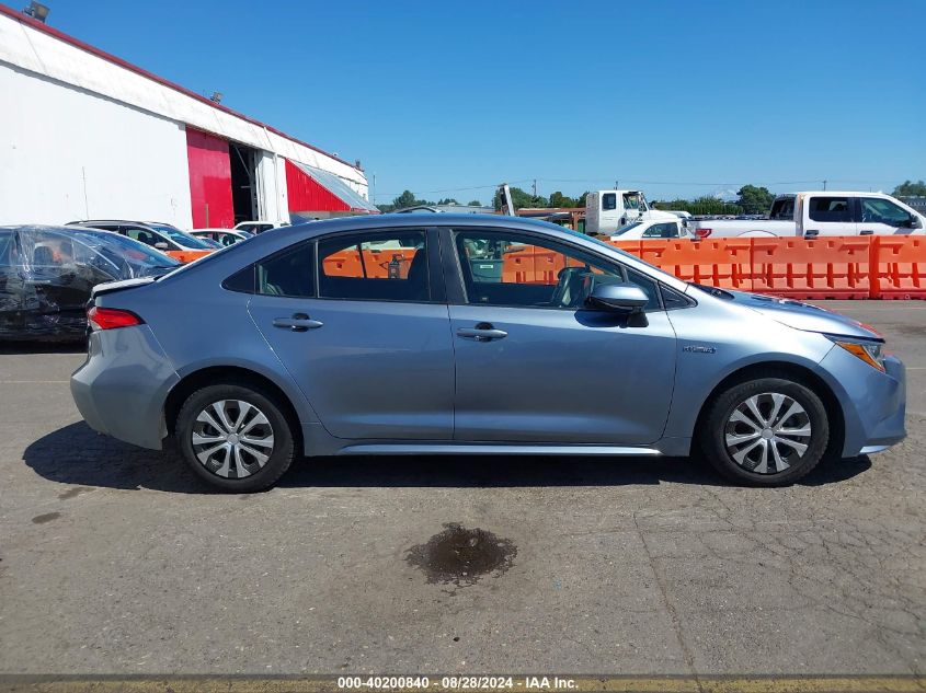 2020 Toyota Corolla Hybrid Le VIN: JTDEBRBE2LJ011366 Lot: 40200840