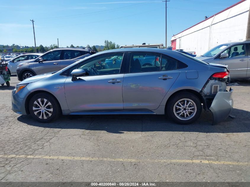 2020 Toyota Corolla Hybrid Le VIN: JTDEBRBE2LJ011366 Lot: 40200840