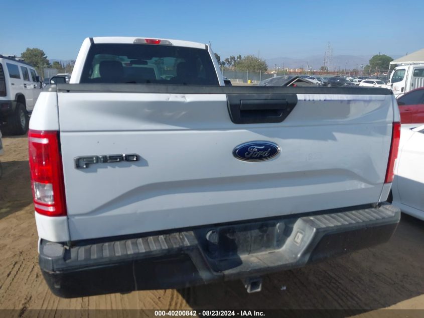 2016 Ford F-150 Xl VIN: 1FTMF1C89GKE04436 Lot: 40200842