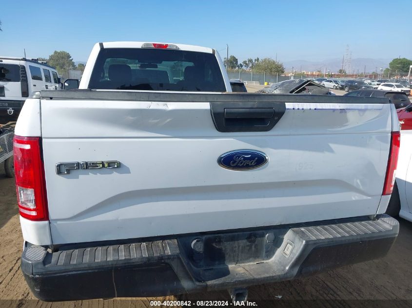 2016 Ford F-150 Xl VIN: 1FTMF1C89GKE04436 Lot: 40200842